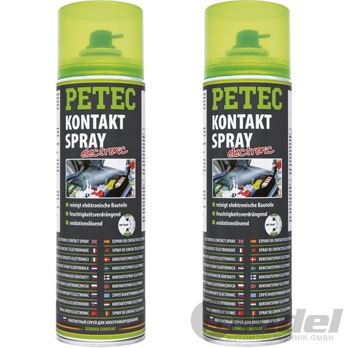 2x500ml petec kontaktspray - 2x500ml,
