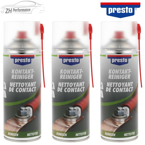 Presto kontakt reiniger - 3x,