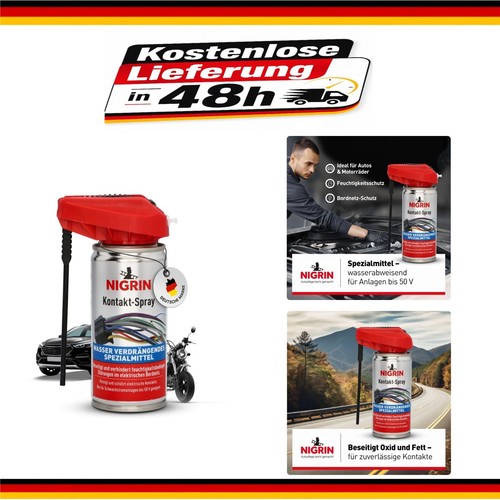 Nigrin kontakt spray für - nigrin, kontakt-spray